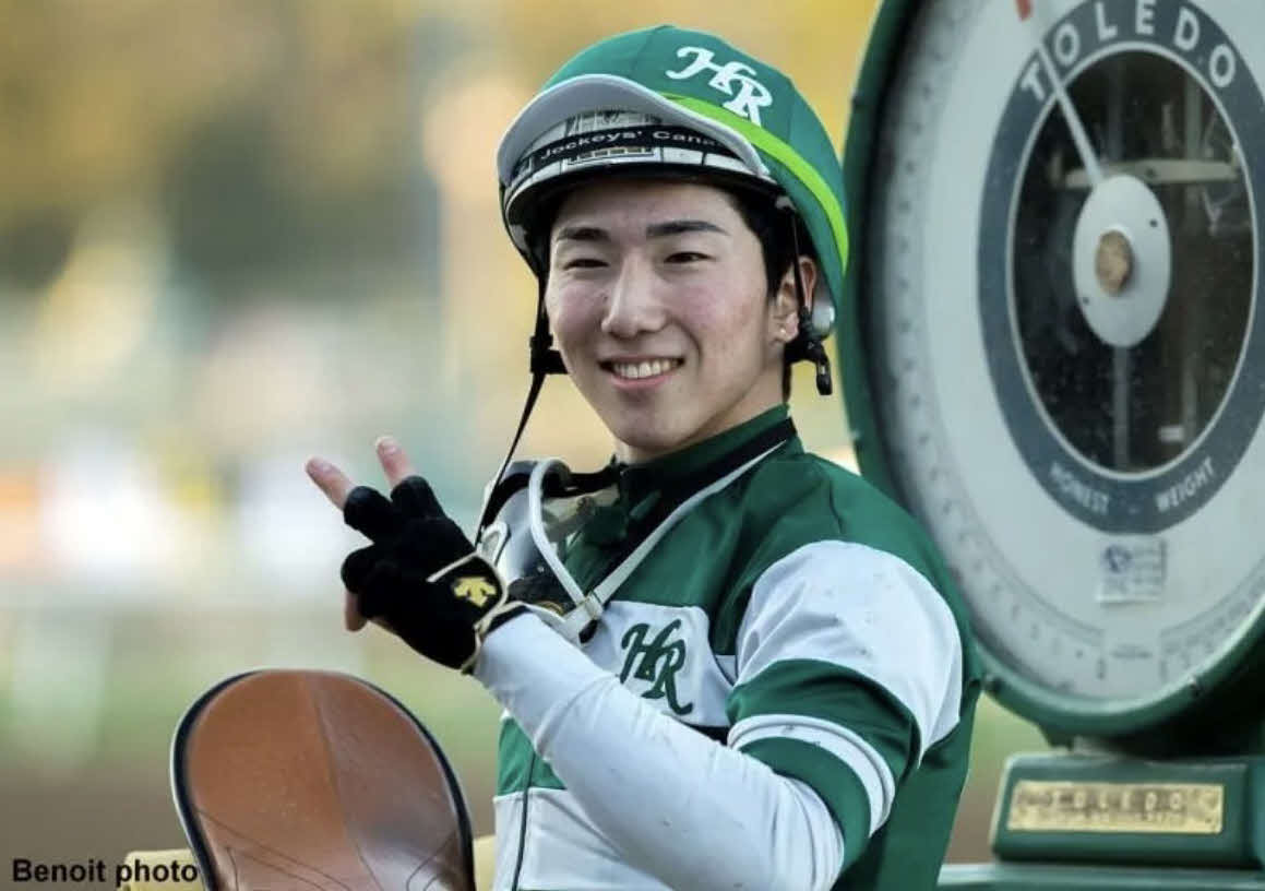 サンタアニタで活躍する木村和士騎手（（C）サンタアニタ競馬場・木村和士）