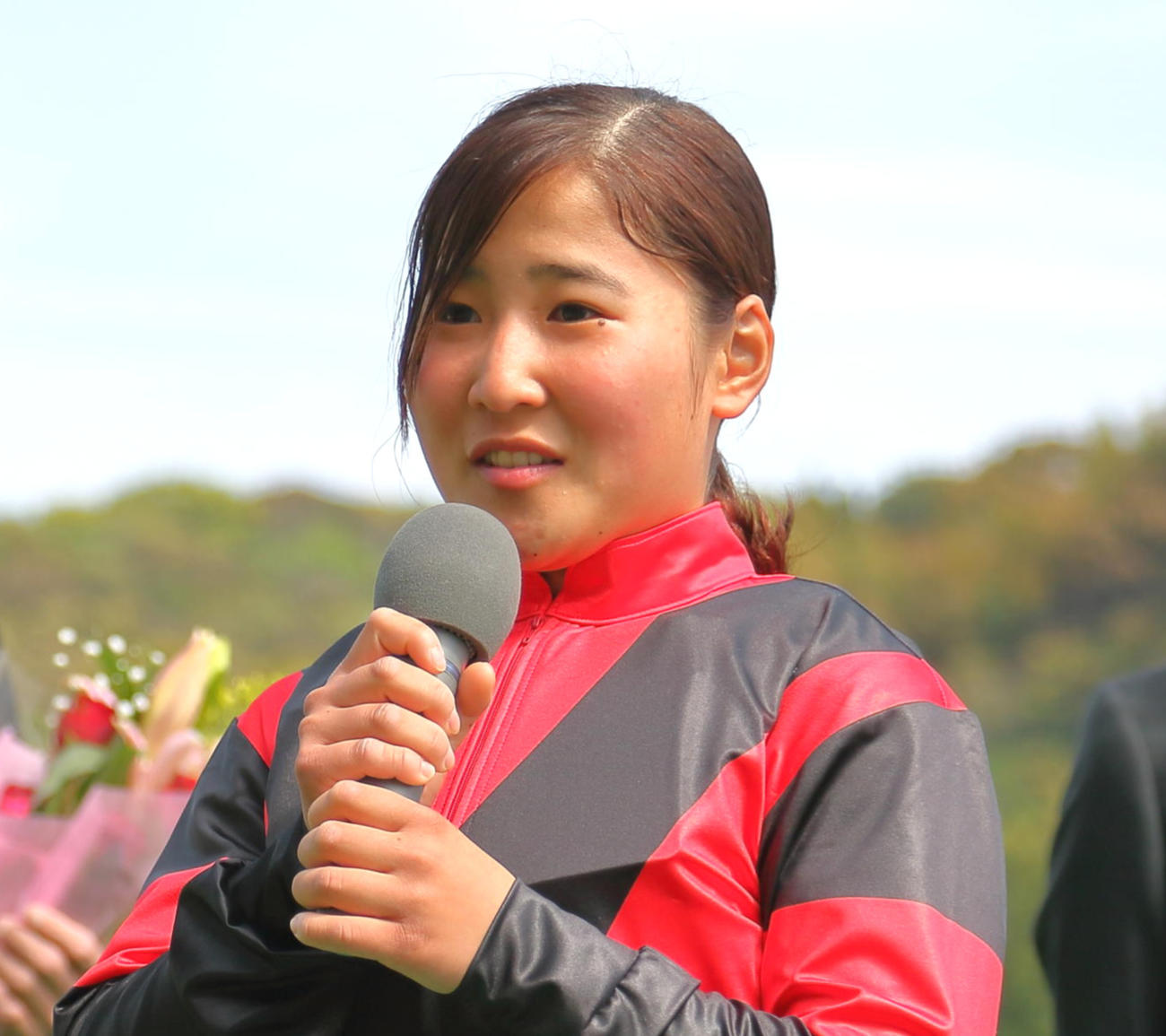 高知の浜尚美騎手（2019年4月撮影）