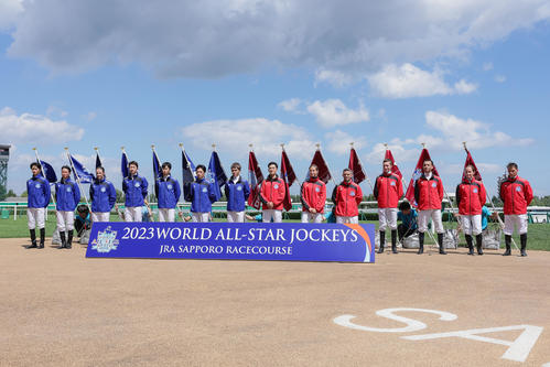2023WASJに出場する14人の名手（撮影・村野早祐）
