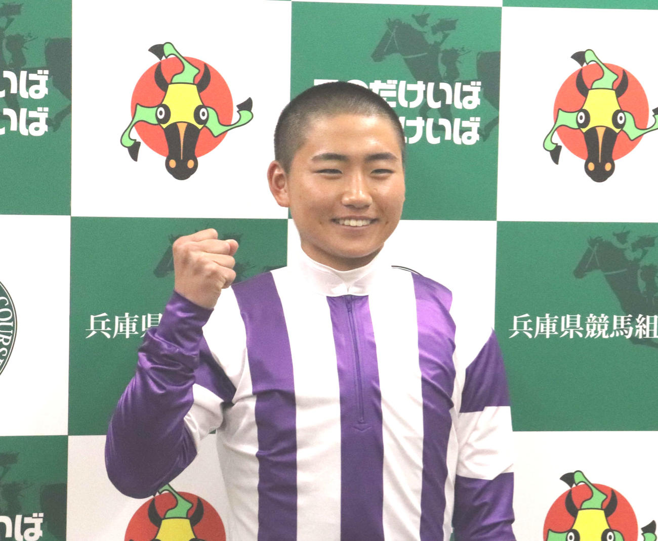 山本屋太三騎手（2023年4月撮影）