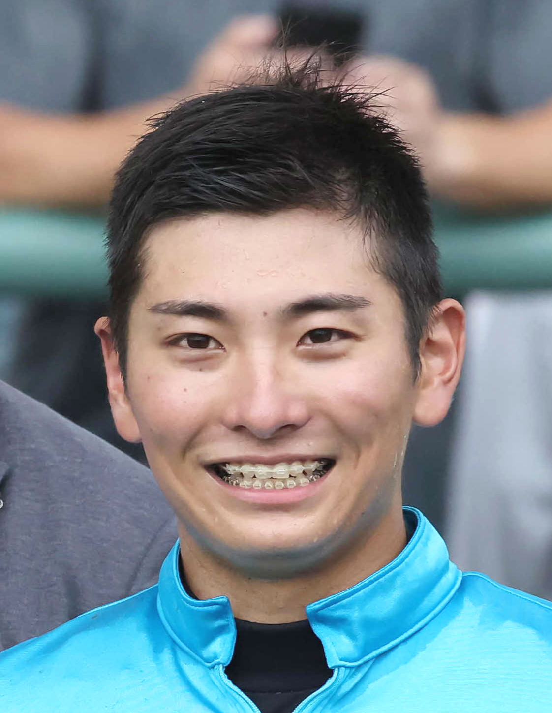 原優介騎手（2023年7月15日撮影）