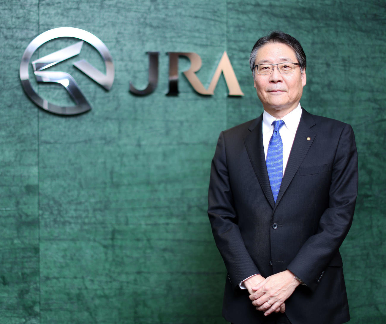 今後の日本の競馬産業について語ったJRA吉田正義新理事長（撮影・河田真司）