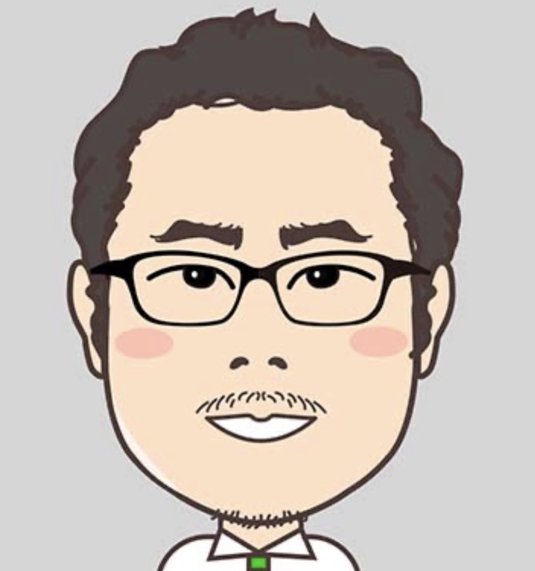 22日東京の「リアルタイム予想」を担当する舟元記者の似顔絵