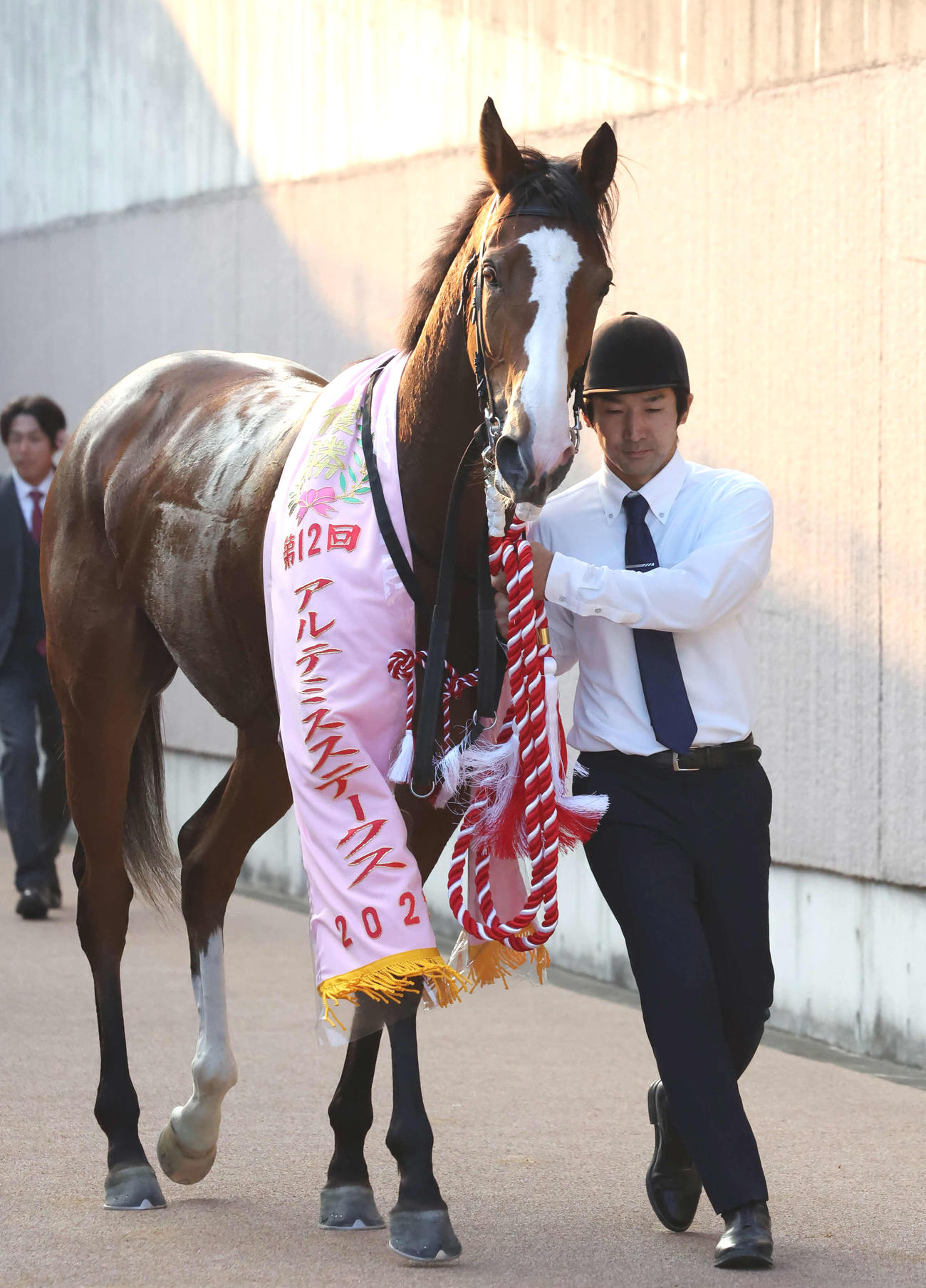 アルテミスSを制したチェルヴィニア（撮影・丹羽敏通）