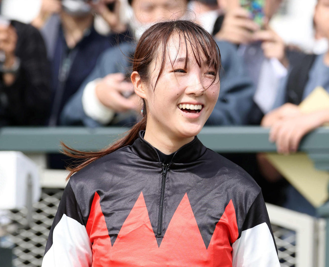 永島まなみ騎手（23年10月8日撮影）