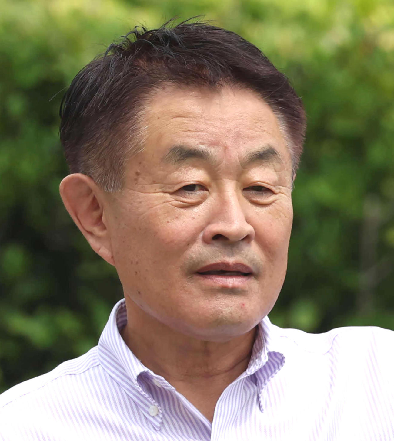 相沢郁調教師（2023年9月9日撮影）