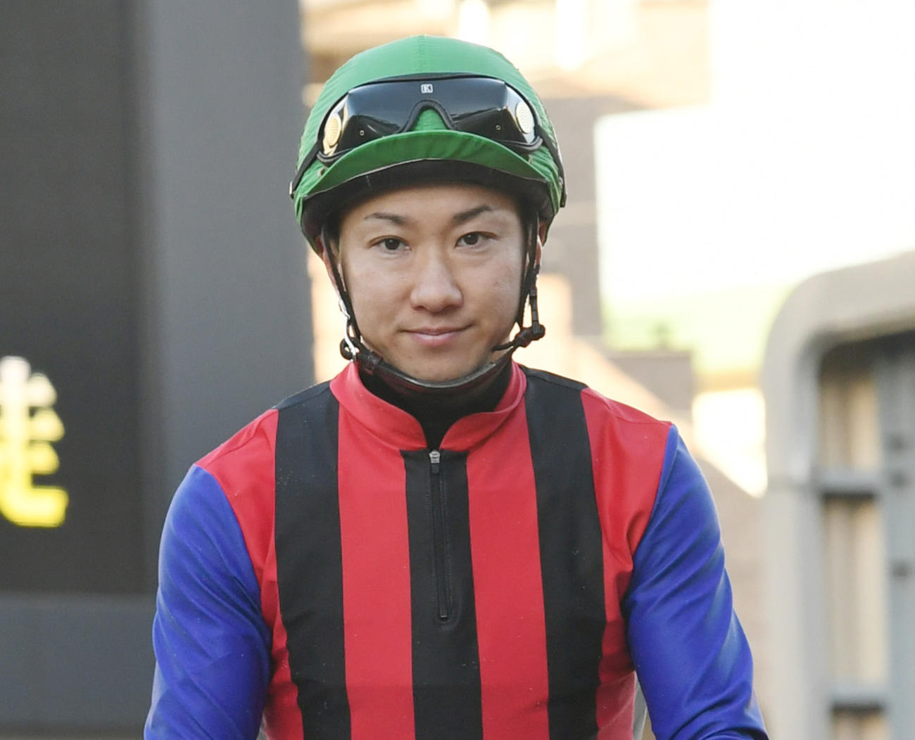 吉原寛人騎手(20年1月29日撮影）