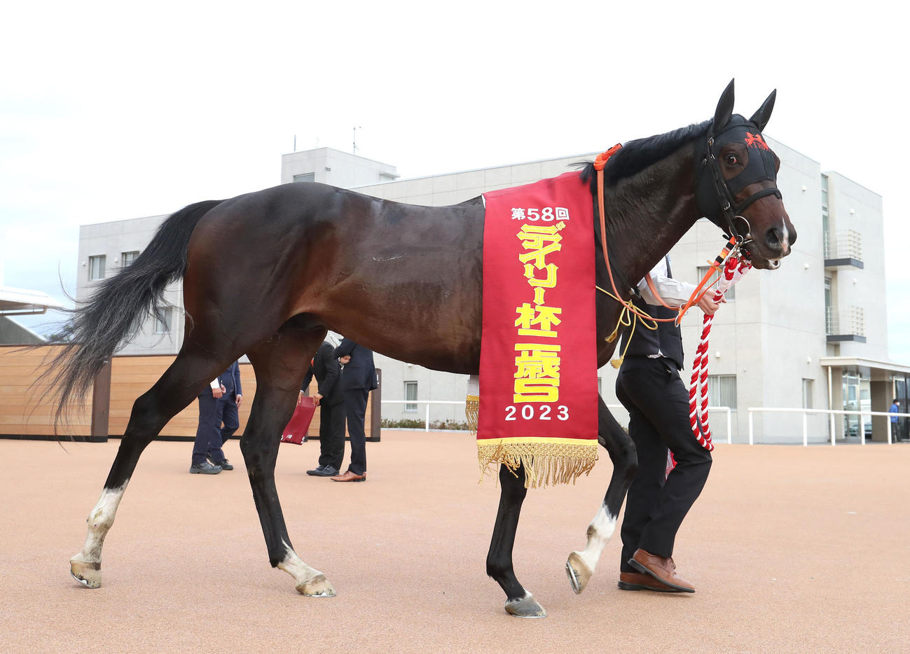 デイリー杯2歳Sを快勝したジャンタルマンタル（撮影・白石智彦）