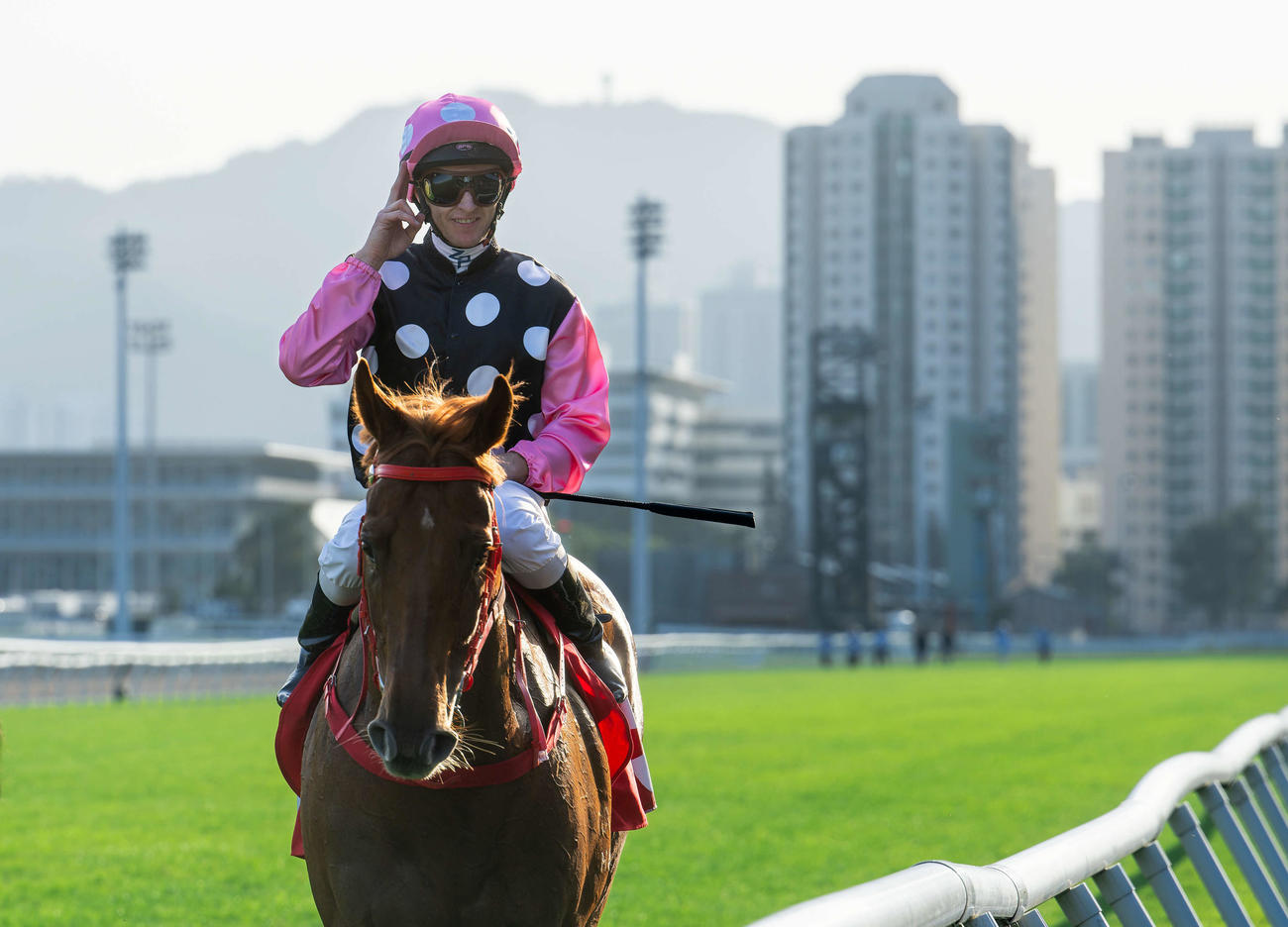 JCマイルを制したビューティーエターナル（C）The Hong Kong Jockey Club