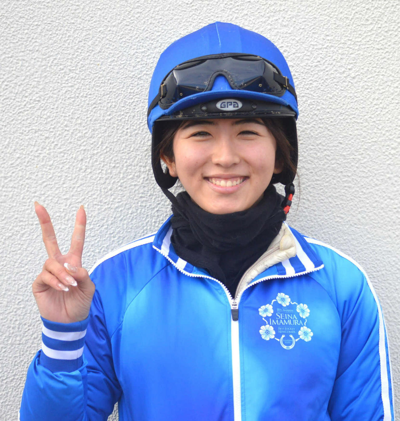 今村聖奈騎手（2023年11月28日撮影）