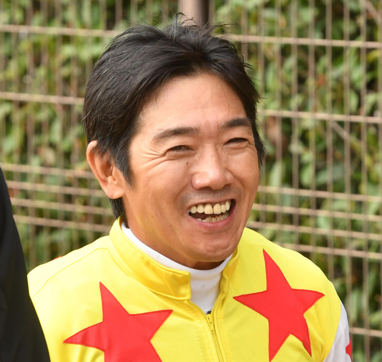 田中勝春騎手（2022年10月15日撮影）