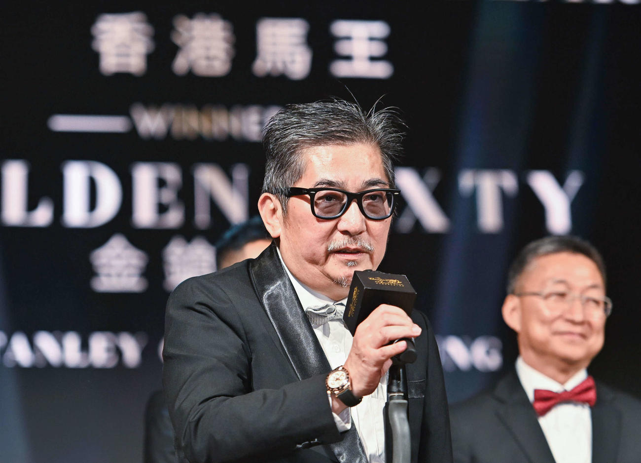 ゴールデンシックスティのオーナー、チャン氏（C）The Hong Kong Jockey Club