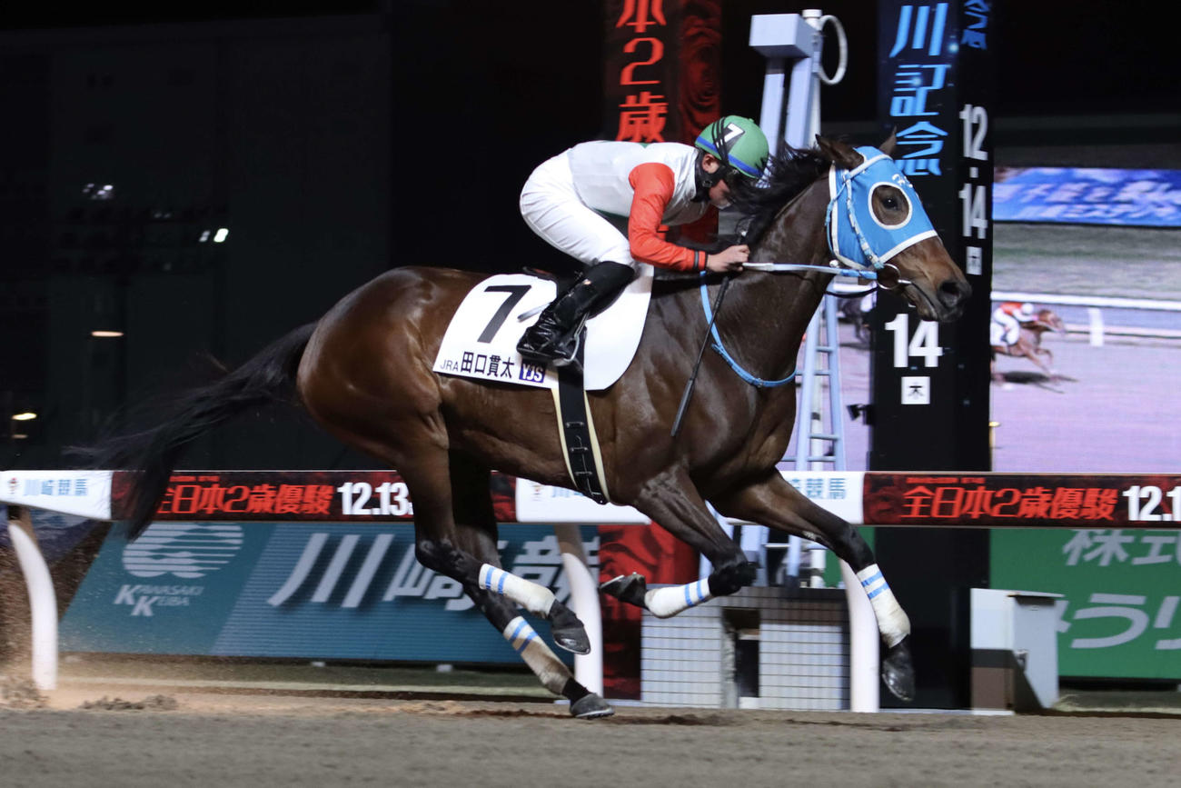 ファイナルラウンド川崎の第1戦を制したウルトラヨウコとJRAの田口貫太騎手