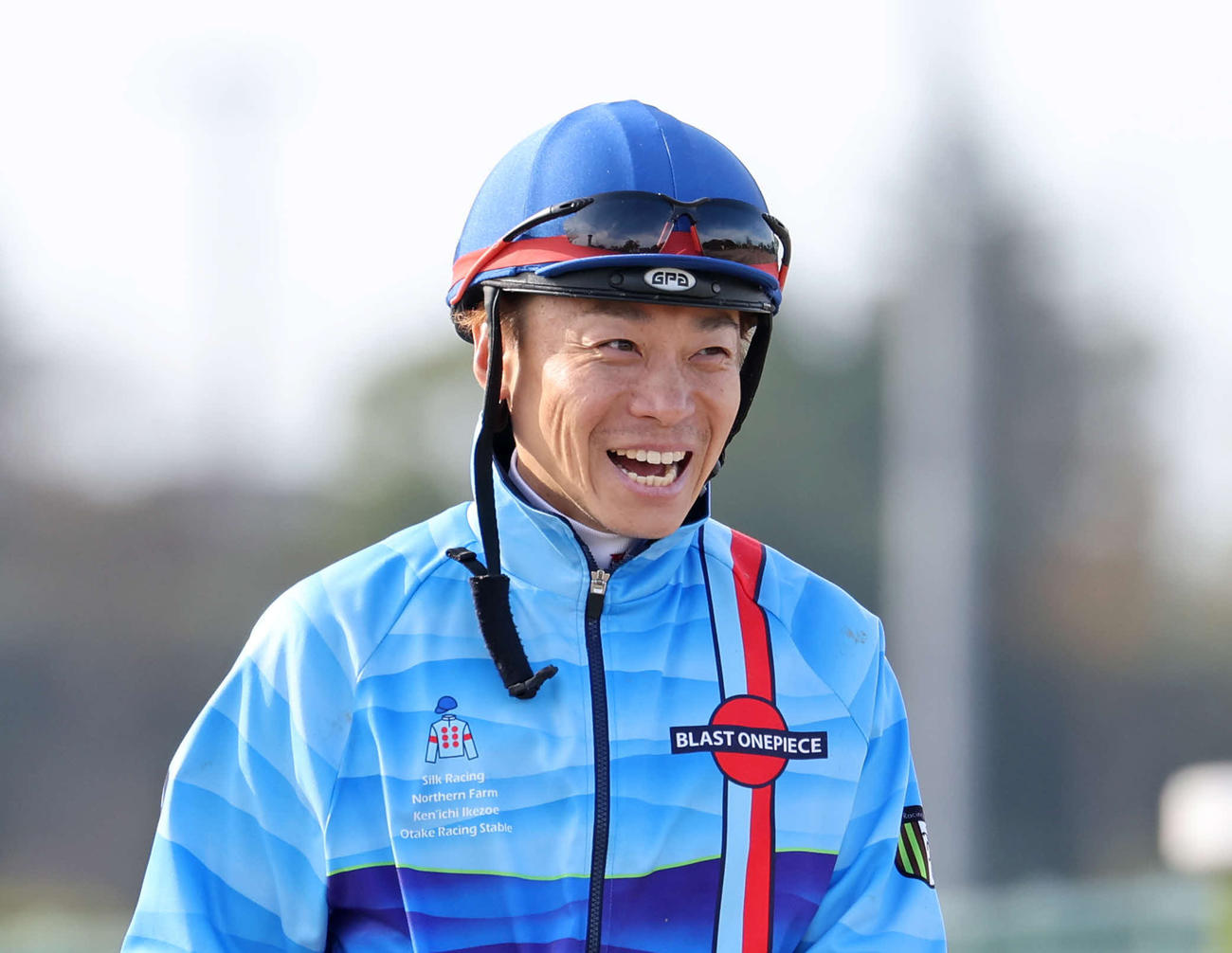 池添謙一騎手（23年11月9日撮影）