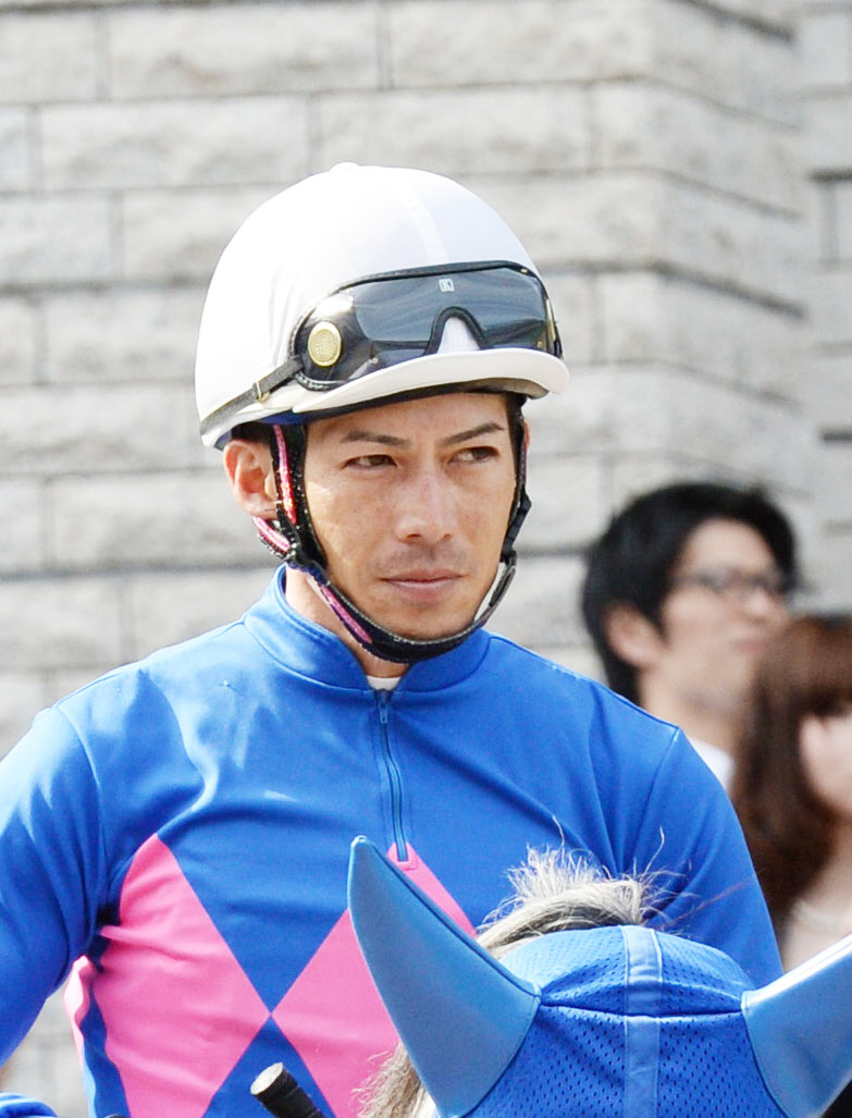 柴山雄一騎手（2014年5月18日撮影）