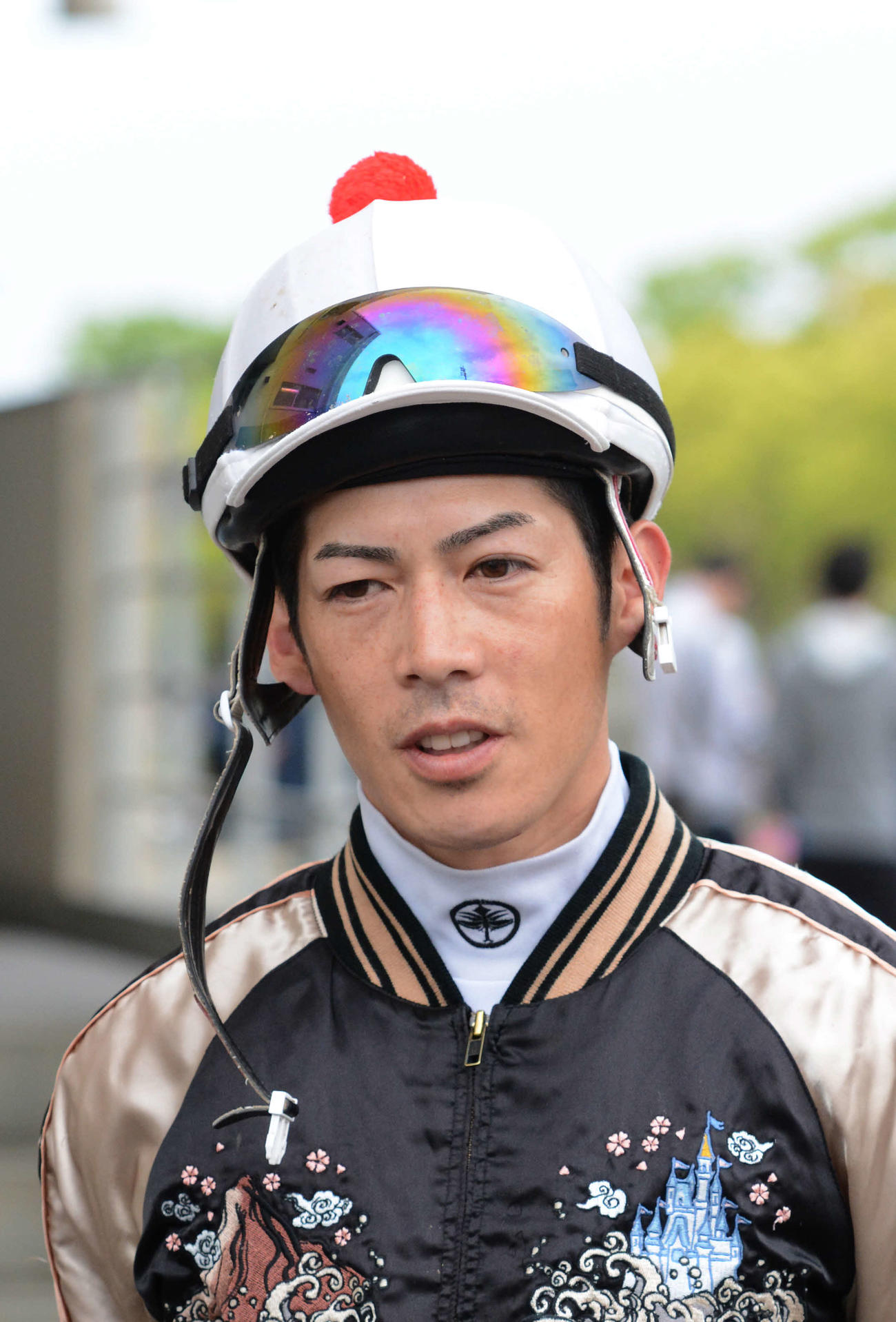 柴山雄一騎手（2015年5月7日撮影）