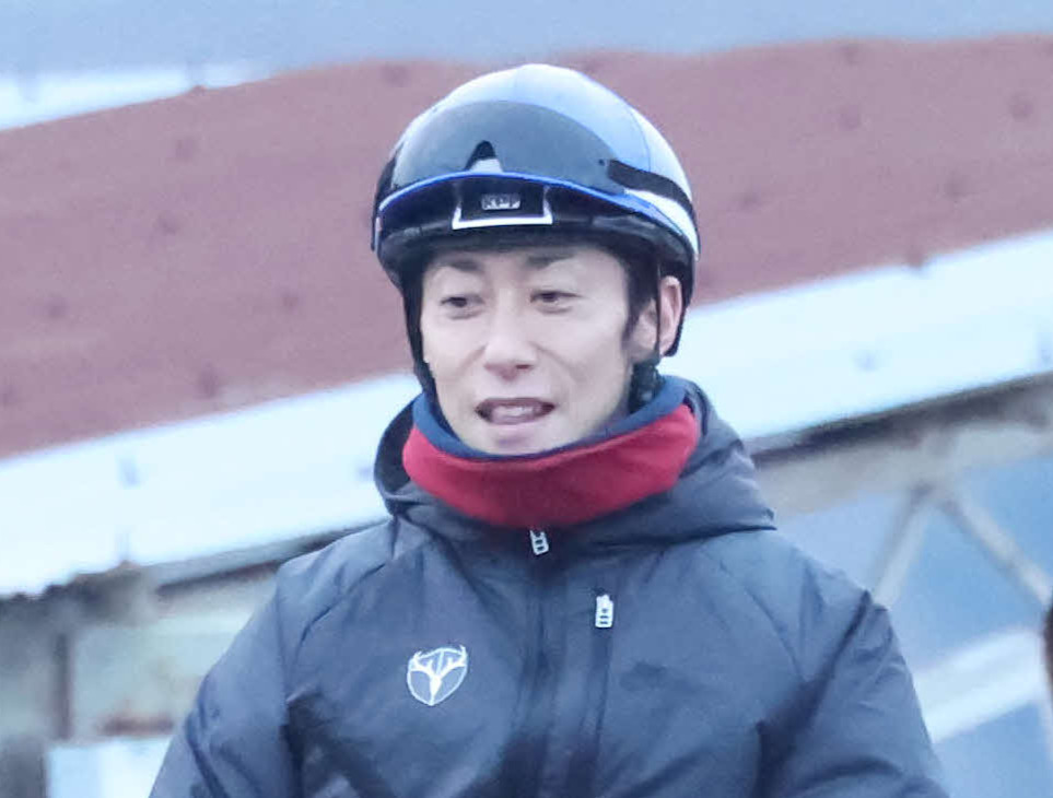 津村明秀騎手（23年1月18日撮影）
