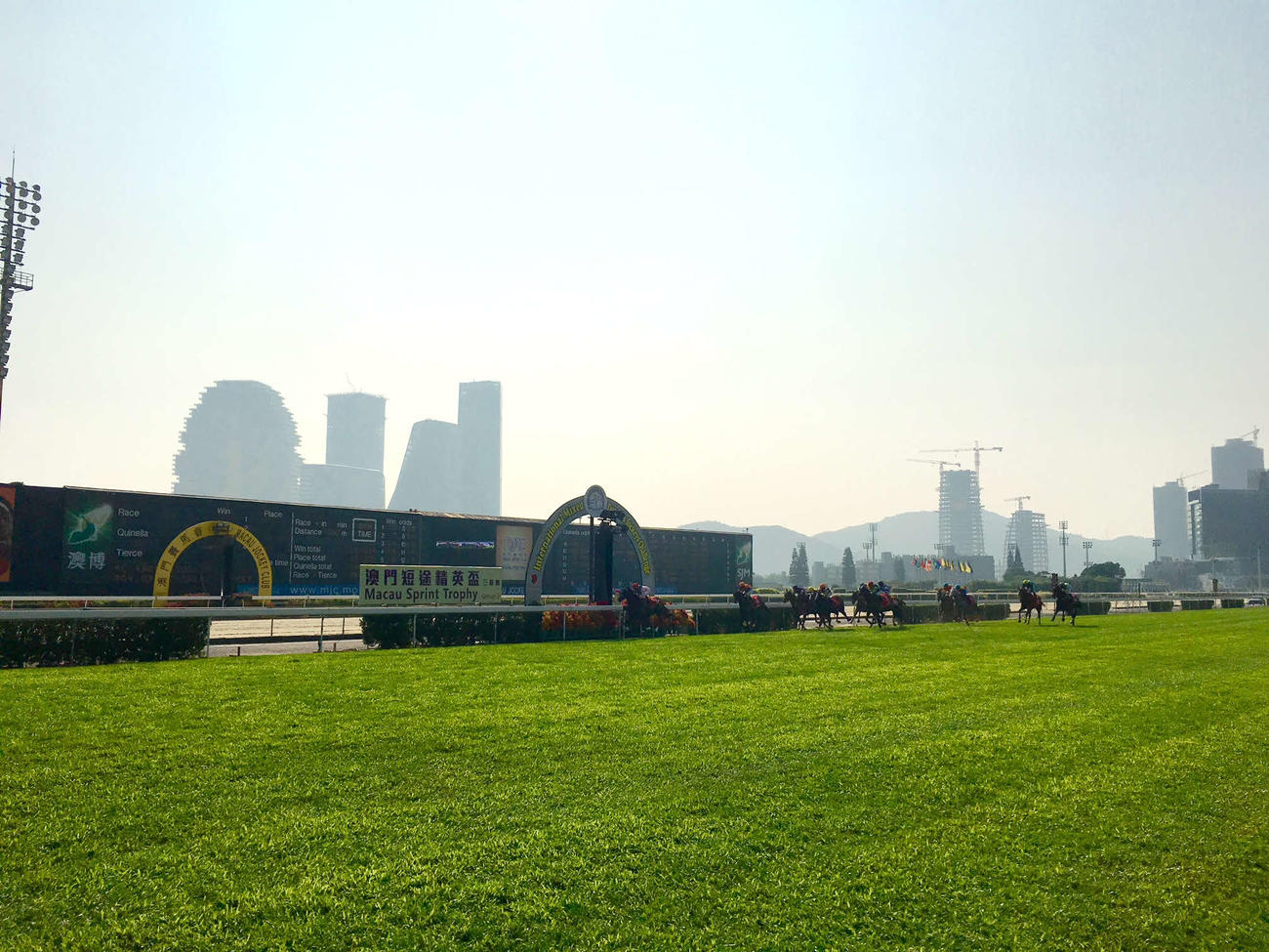 マカオのタイパ競馬場
