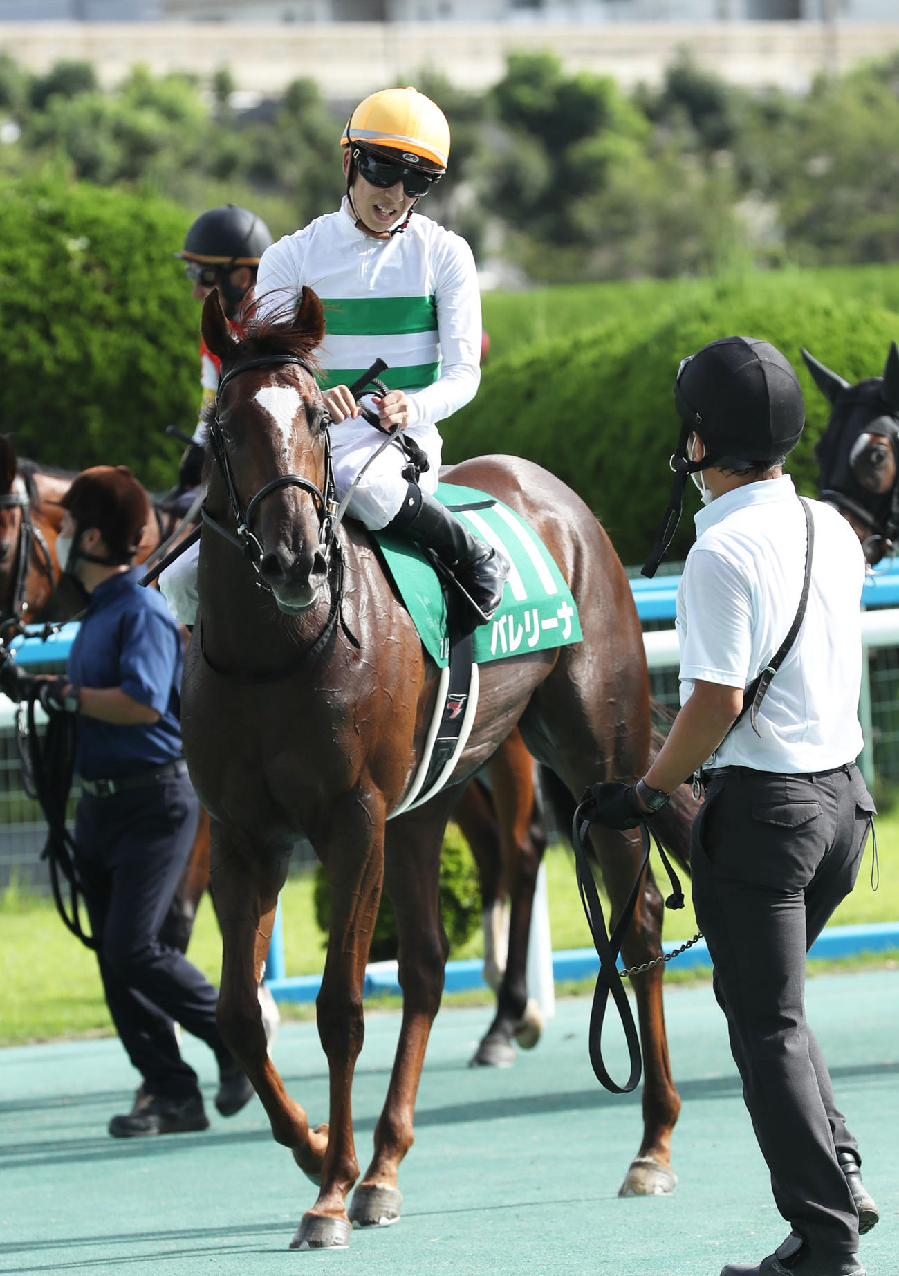 小倉2歳S、2着のバレリーナ（2022年9月4日撮影）