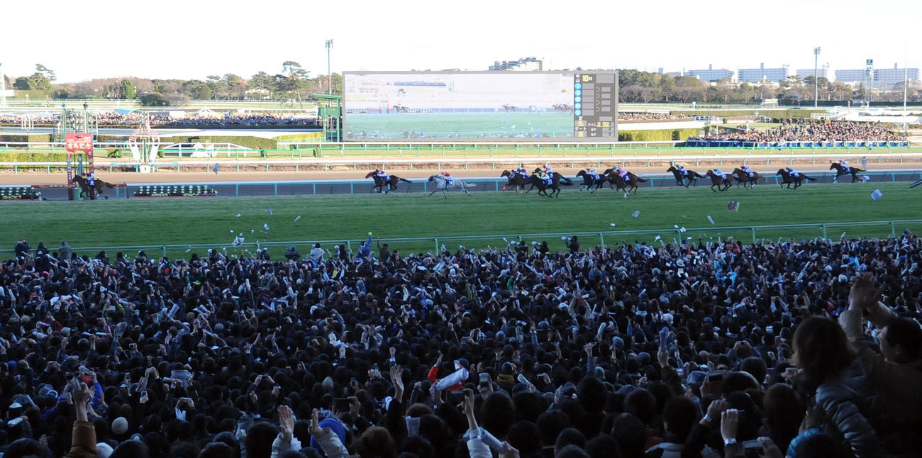 13年有馬記念で後続に8馬身差を付けるオルフェーヴル
