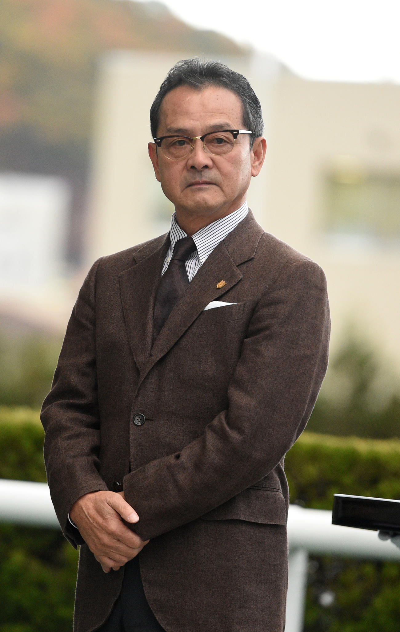 中野栄治調教師（2019年11月撮影）
