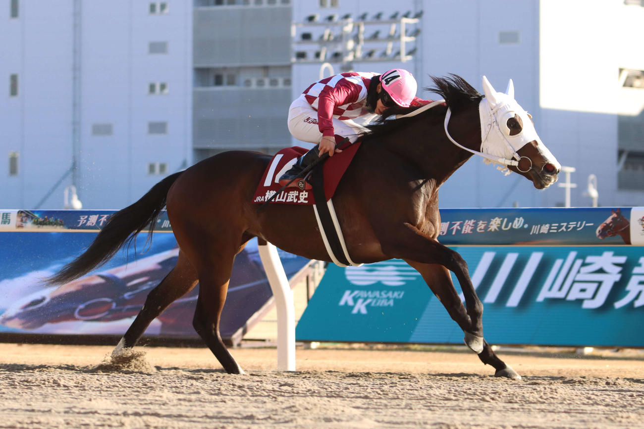 佐々木竹見カップ第1戦マイスターチャレンジ　2番手から抜け出して制したティーケーメイトと横山武騎手