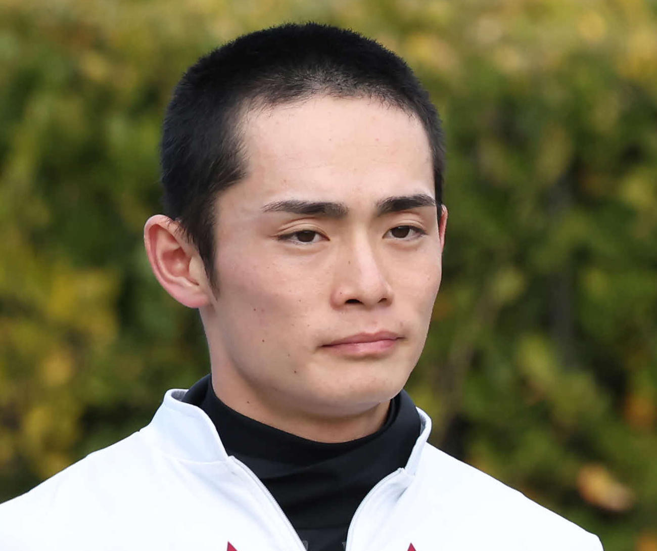 永野猛蔵騎手（23年12月撮影）