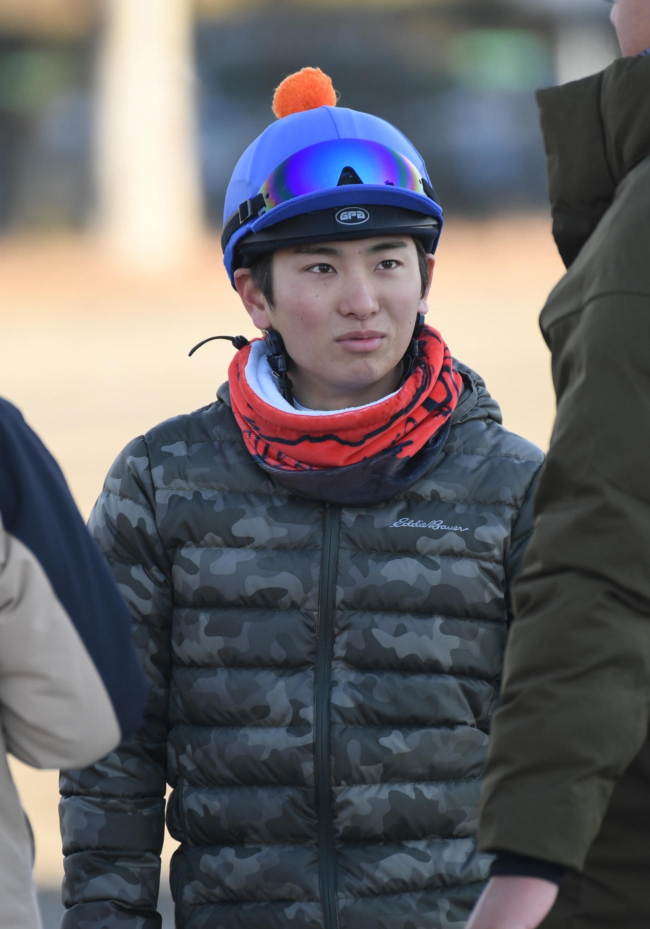 原優介騎手（2024年1月18日撮影）