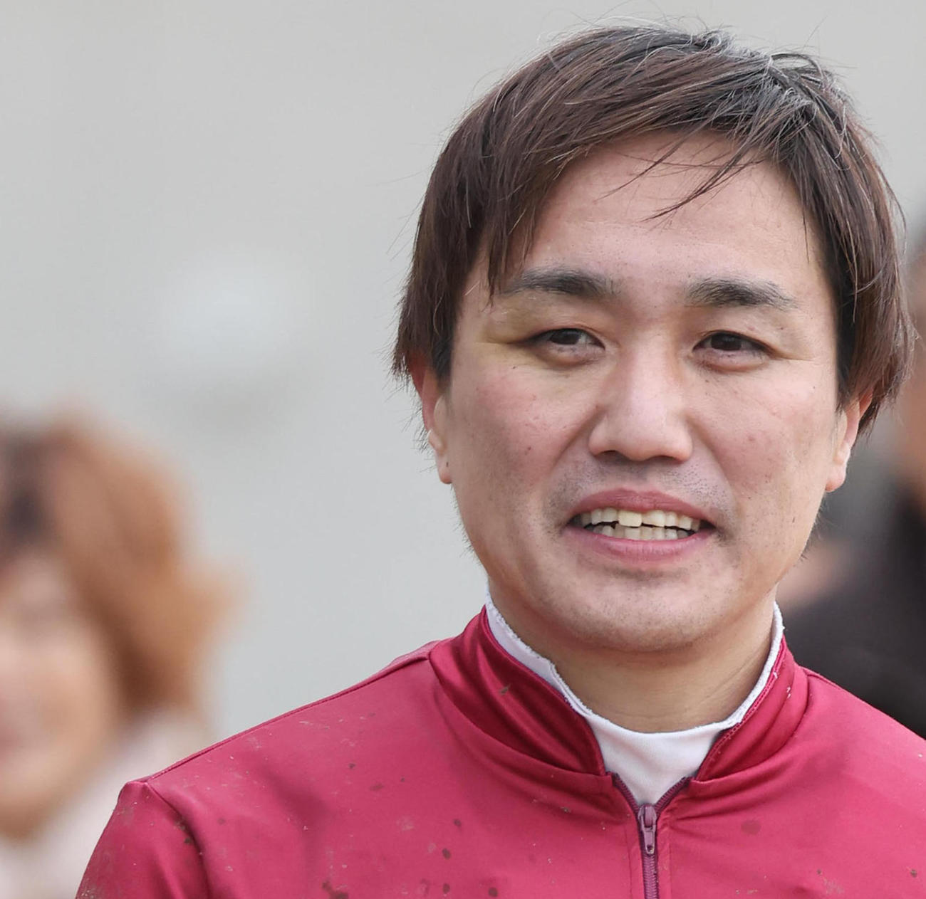 川島信二騎手（2024年1月撮影）