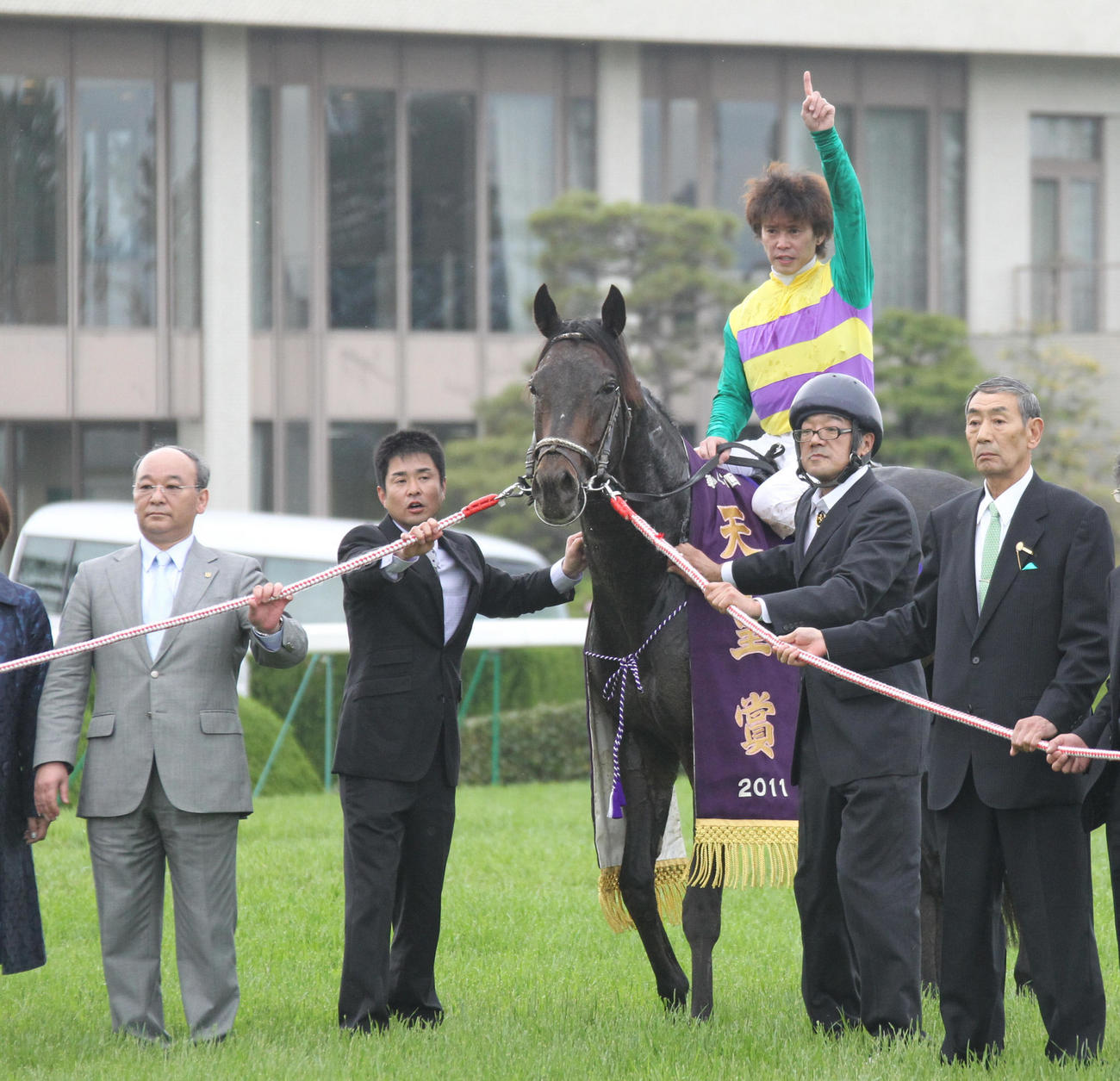 11年天皇賞・春をヒルノダムールで制した藤田伸二騎手