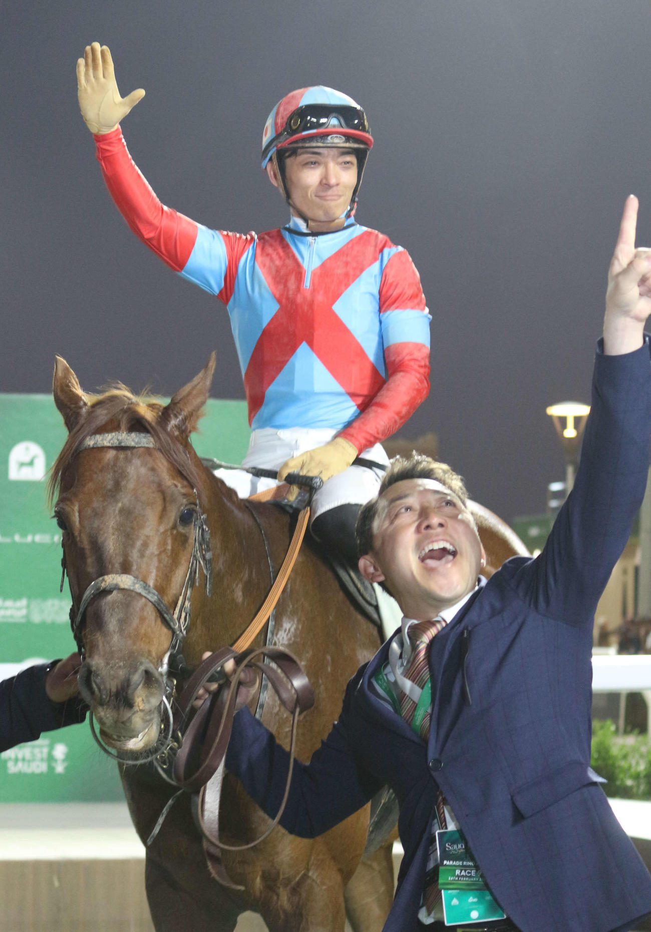 リヤドダートスプリントを制したリメイク（撮影・木南友輔）