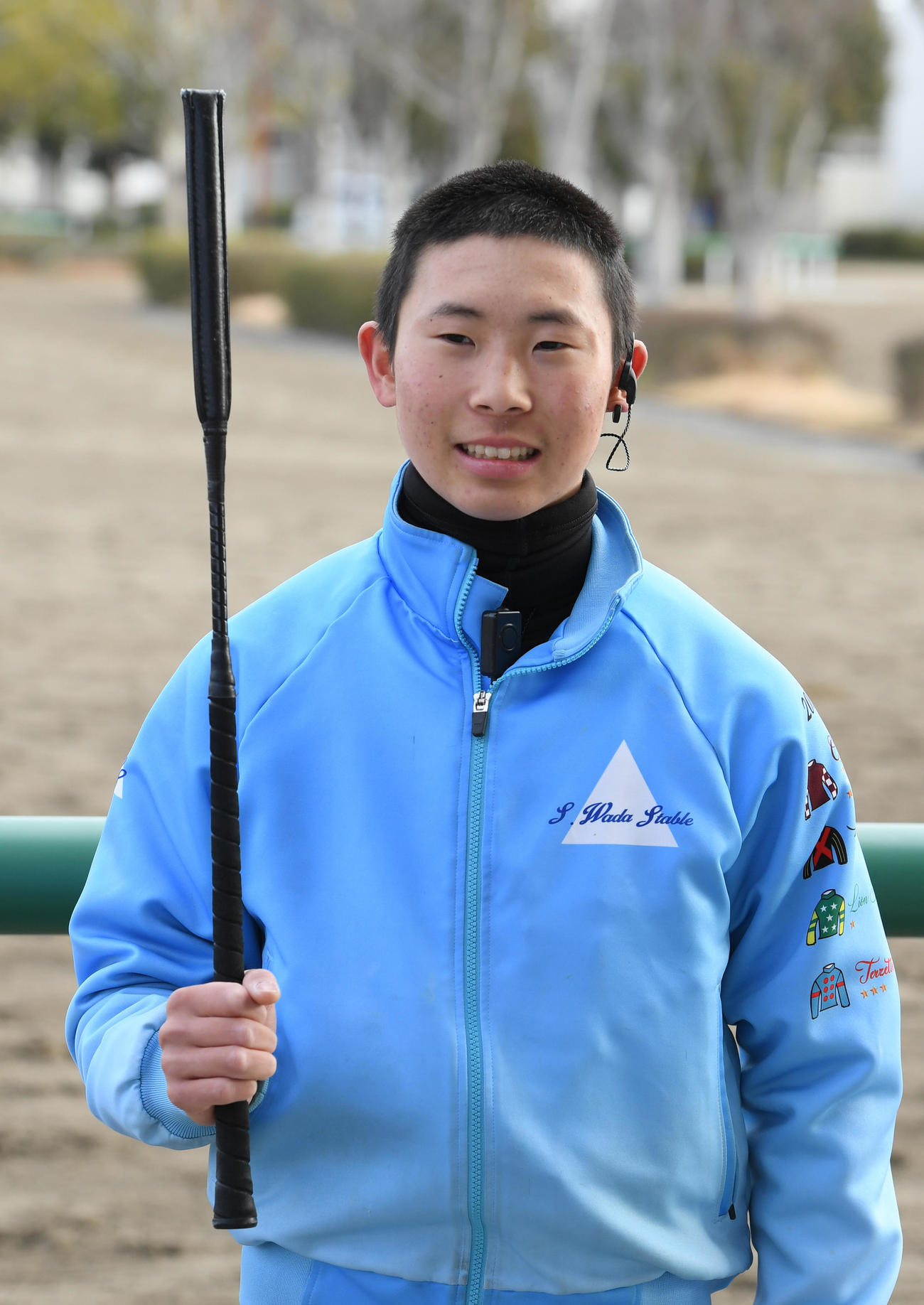 デビューする石神深道騎手（撮影・柴田隆二）