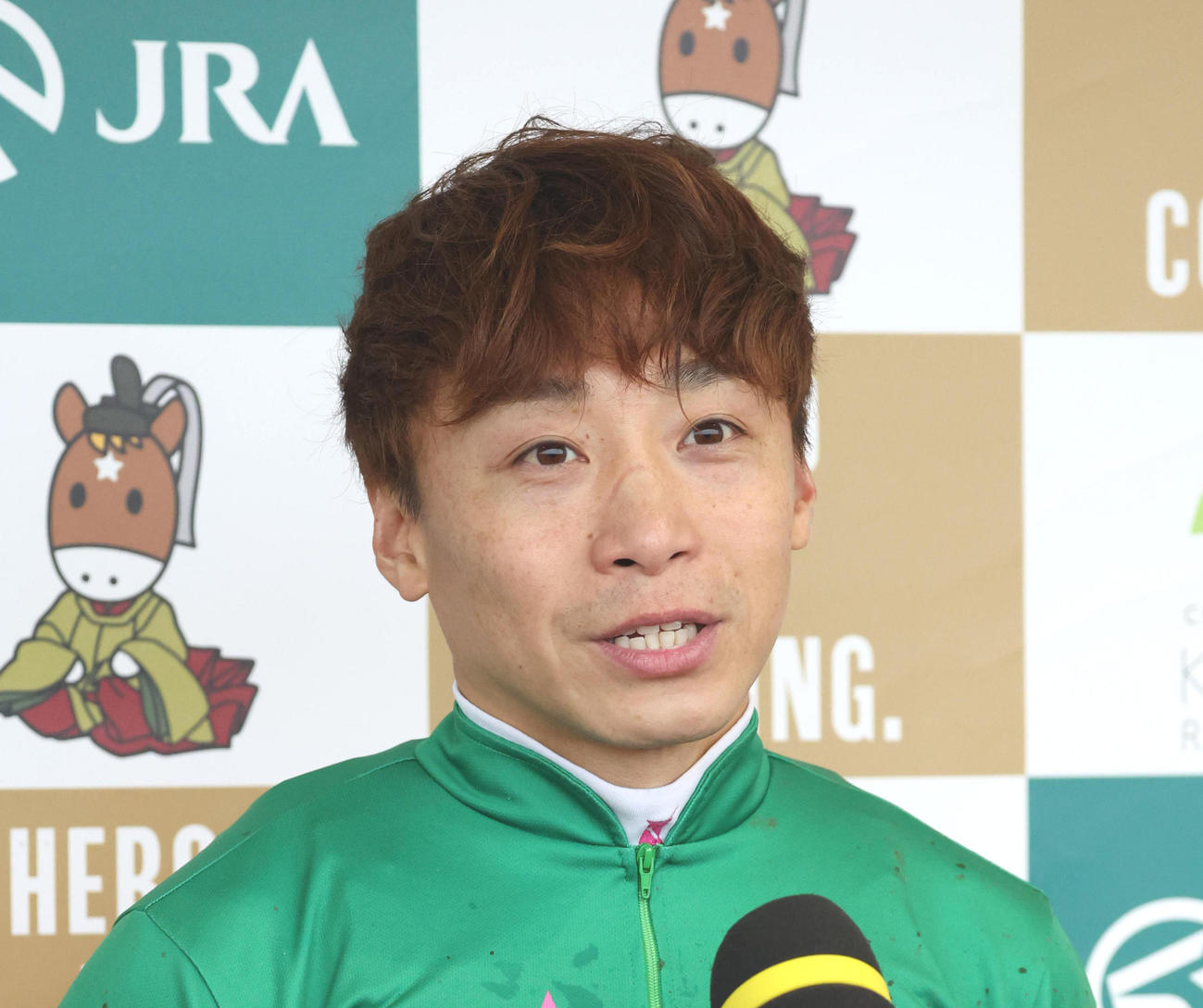 池添騎手（2023年撮影）