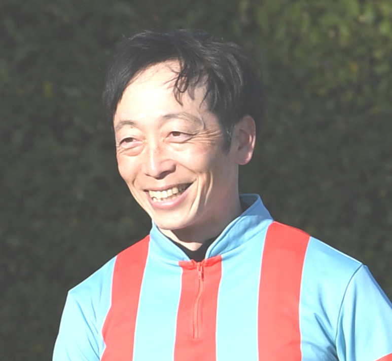 武士沢友治騎手（2023年12月9日撮影）