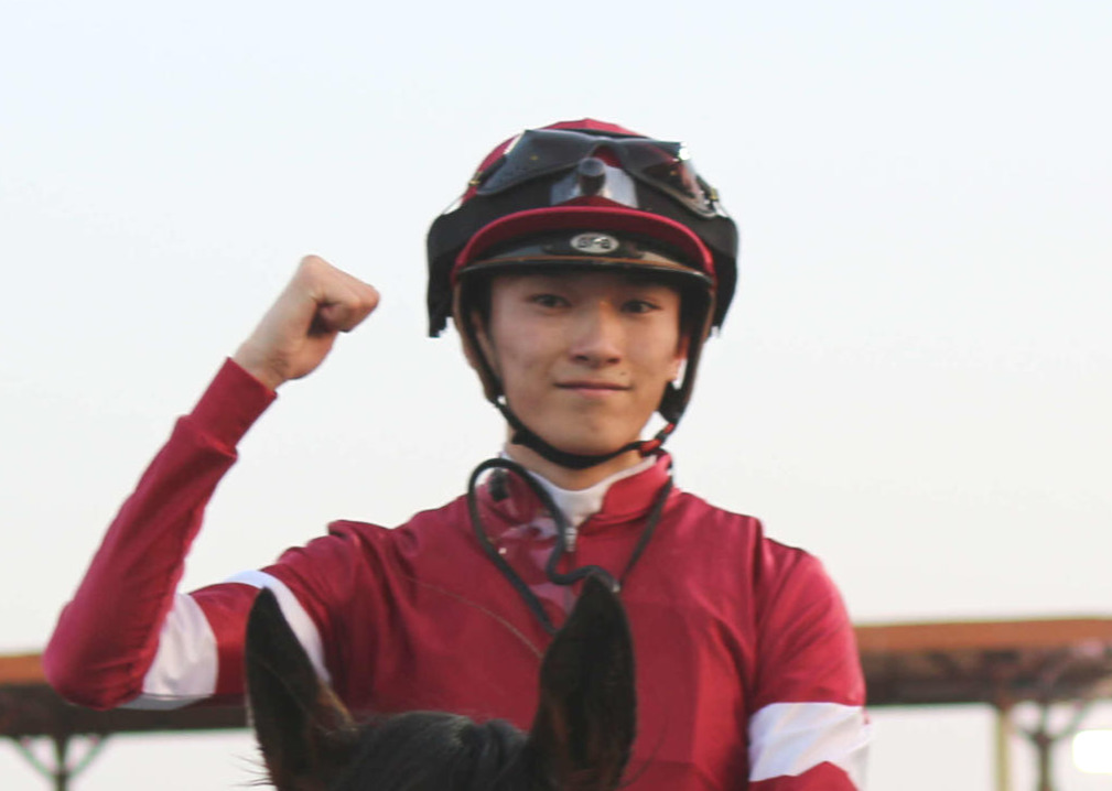 坂井瑠星騎手（2024年2月撮影）