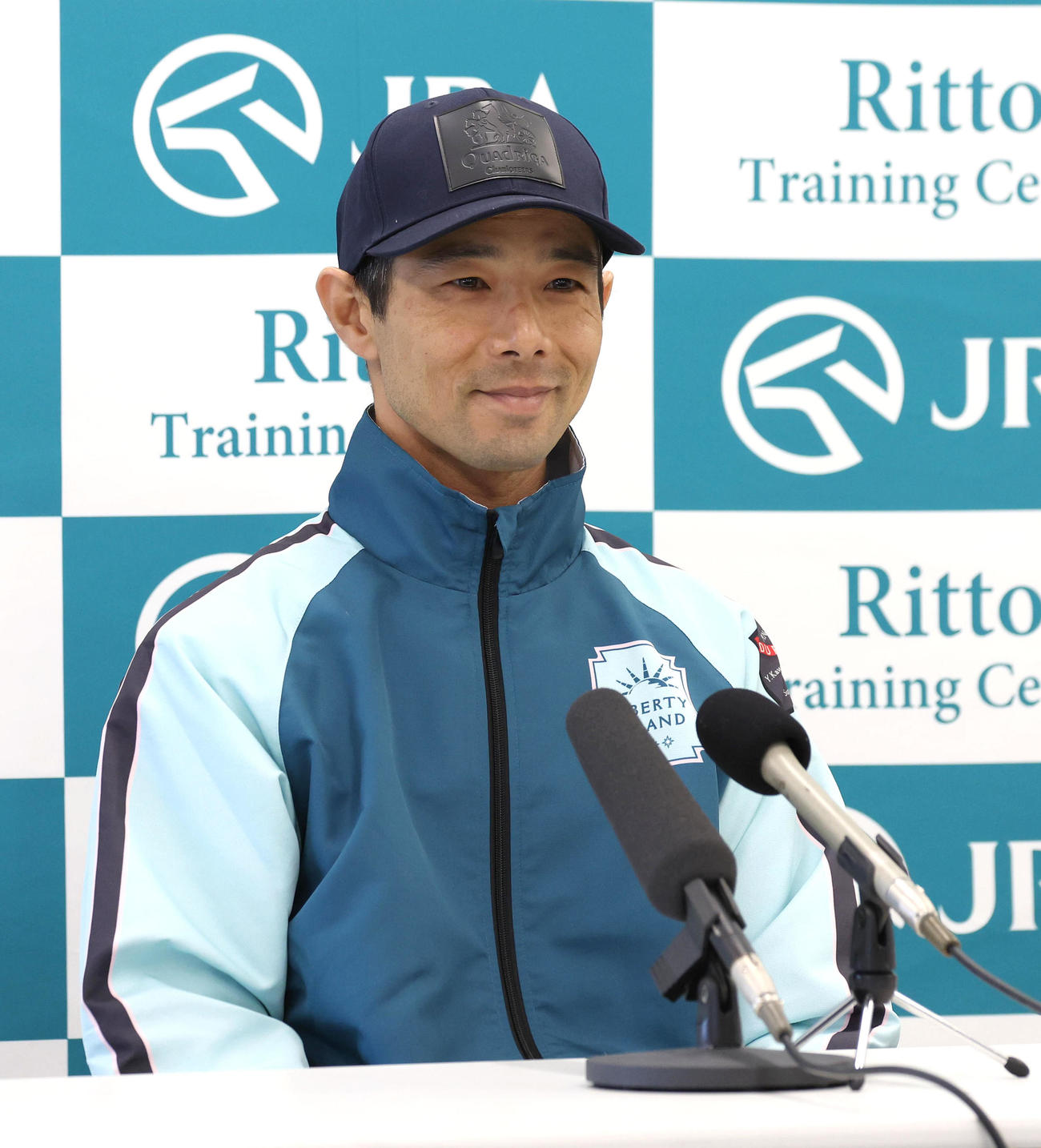 中内田充正調教師（2023年11月撮影）