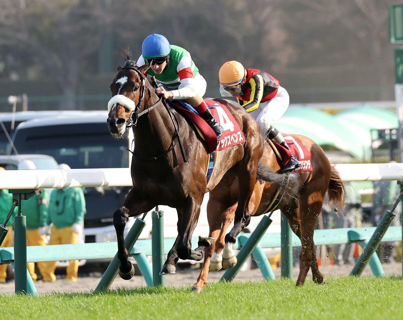 24年3月17日、スプリングSを制したシックスペンス