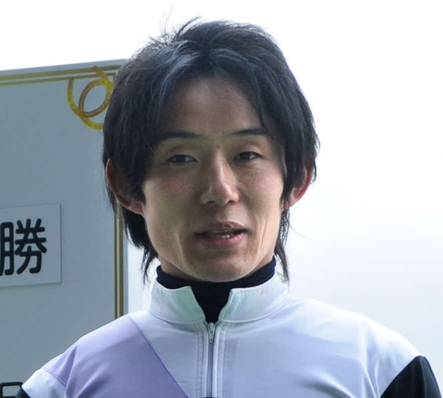大庭和弥騎手（2011年2月撮影）