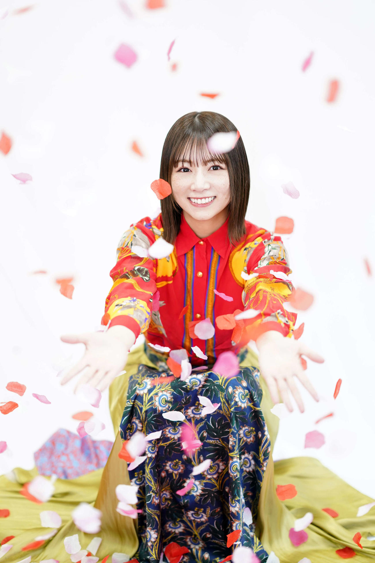 桜花賞の本命にアスコリピチェーノを推す北野日奈子（撮影・横山健太）