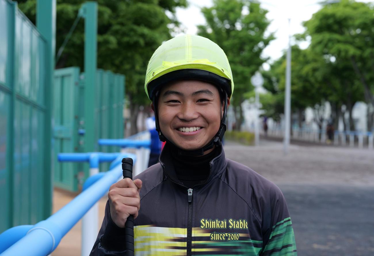 石田拓郎騎手（23年6月撮影）