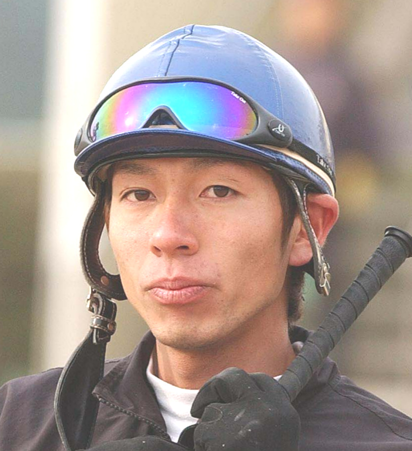 和田竜二騎手（2006年4月26日撮影）