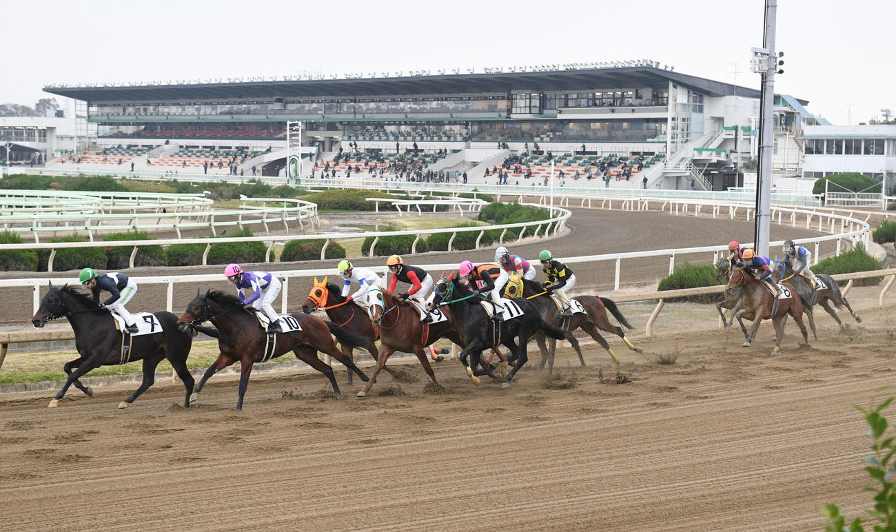 園田競馬場（2018年12月20日撮影）