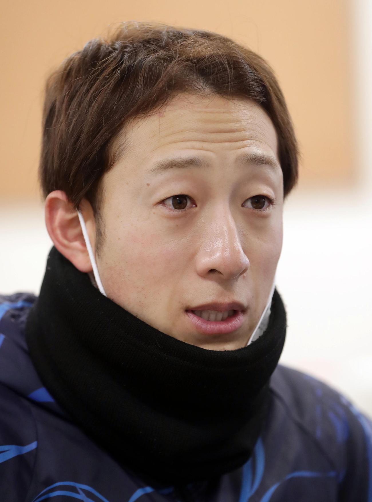 藤岡佑介騎手（2018年2月撮影）