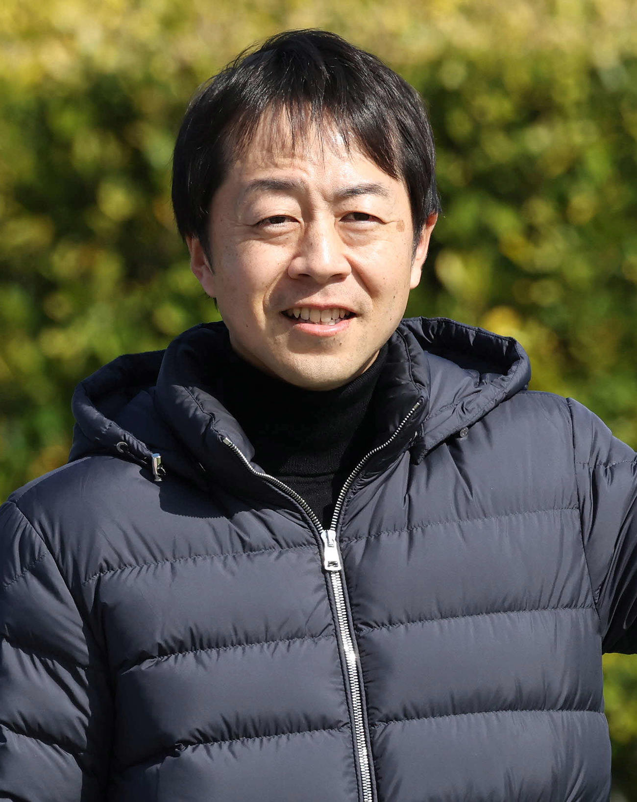 加藤士津八調教師（2024年2月24日撮影）