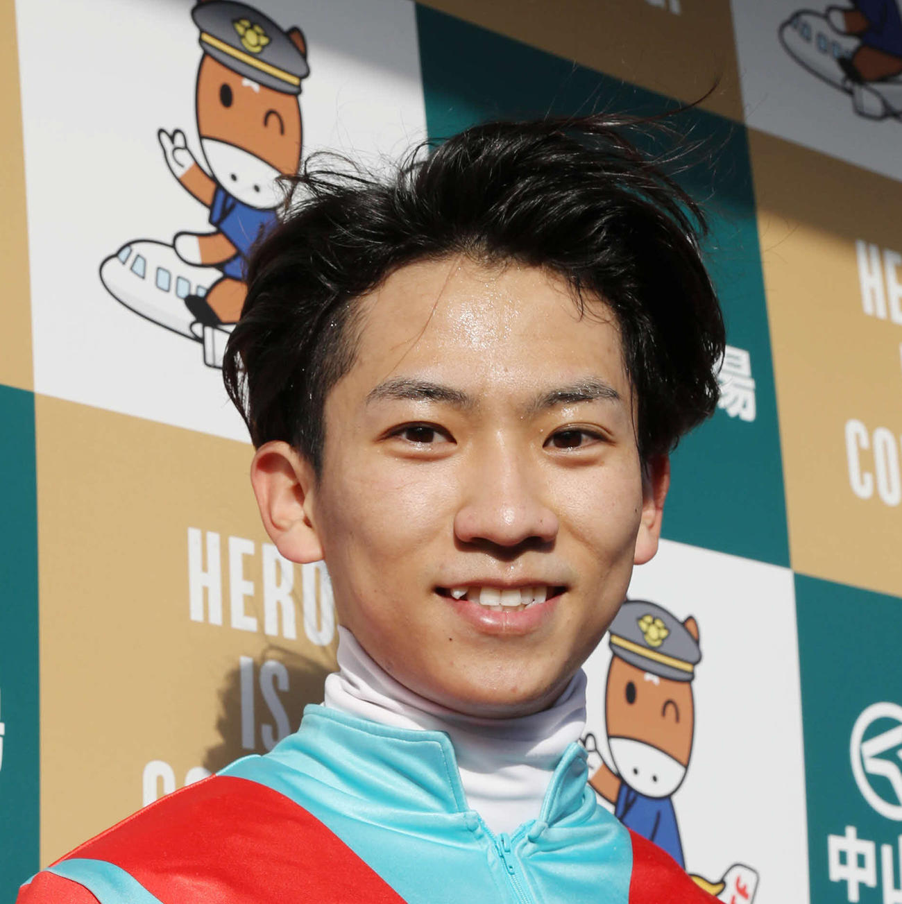 荻野極騎手（2022年3月5日撮影）