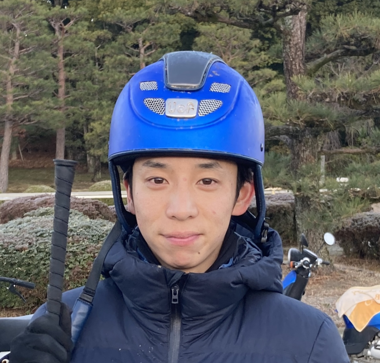 団野大成騎手（2024年1月撮影）