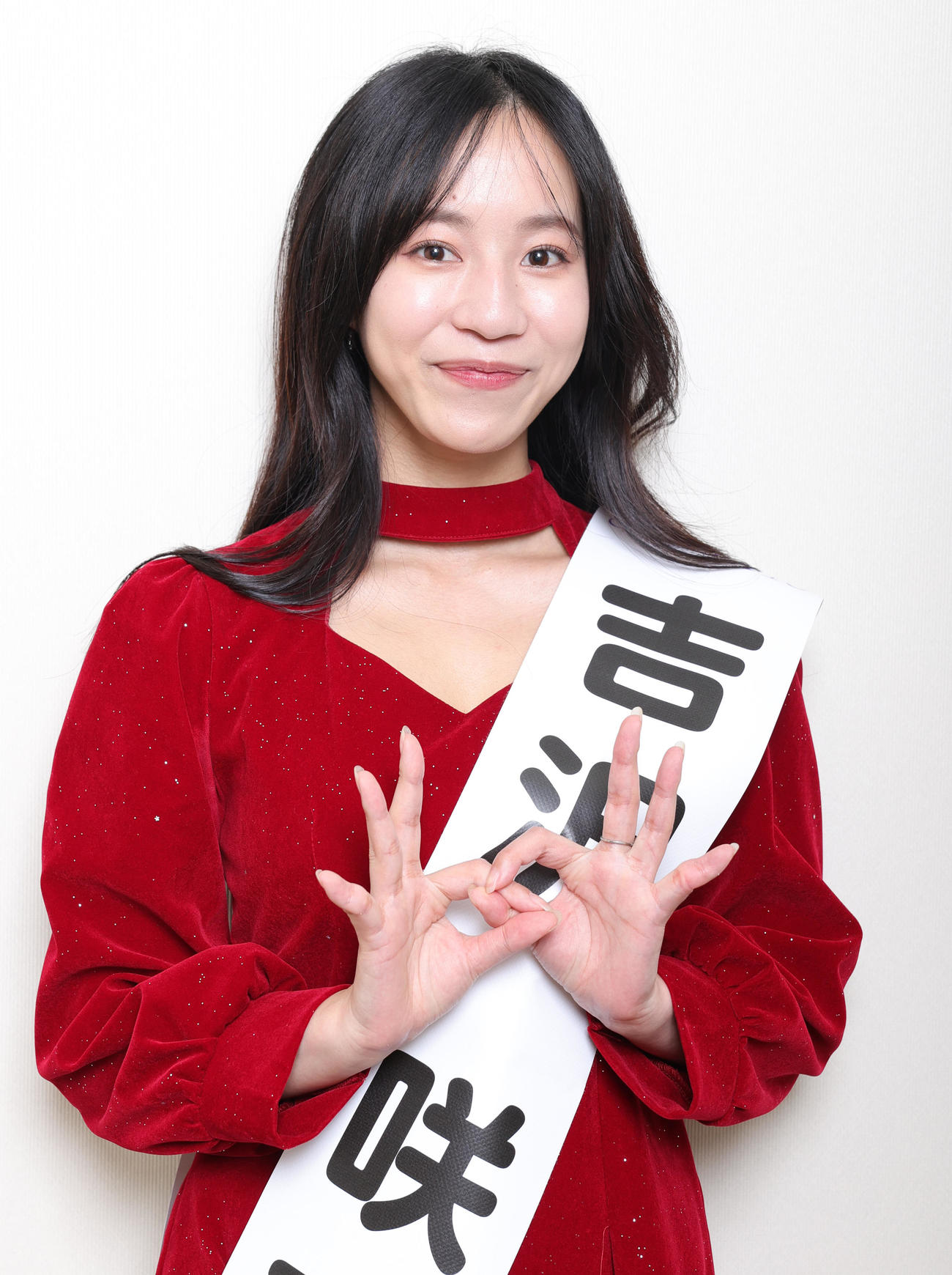 園田競馬SKNフラッシュ8の吉沢咲那さん（撮影・野上伸悟）