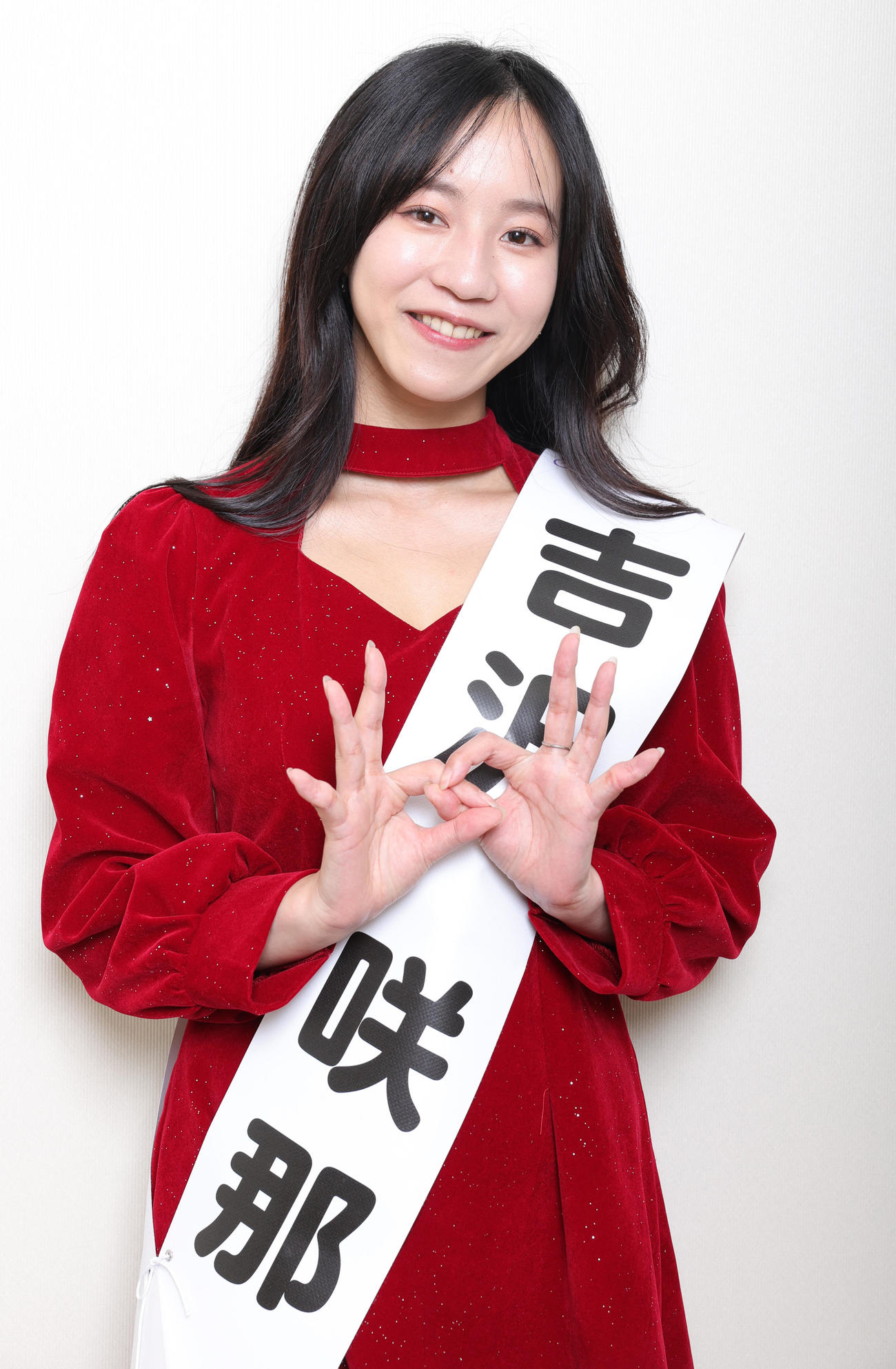 園田競馬SKNフラッシュ8の吉沢咲那さん（撮影・野上伸悟）