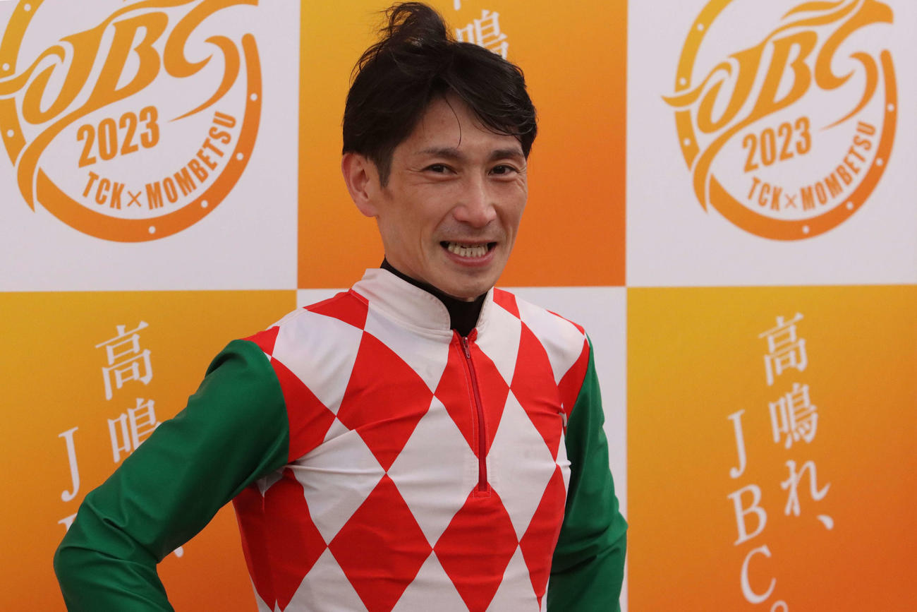 矢野貴之騎手（2023年10月31日撮影）