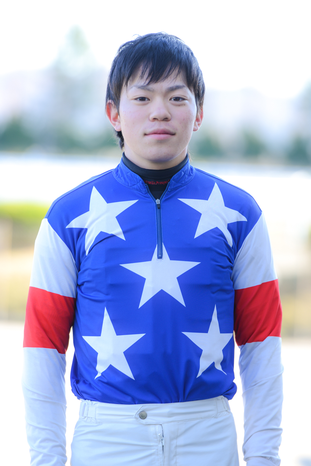 栗原大河騎手（2017年4月26日撮影）
